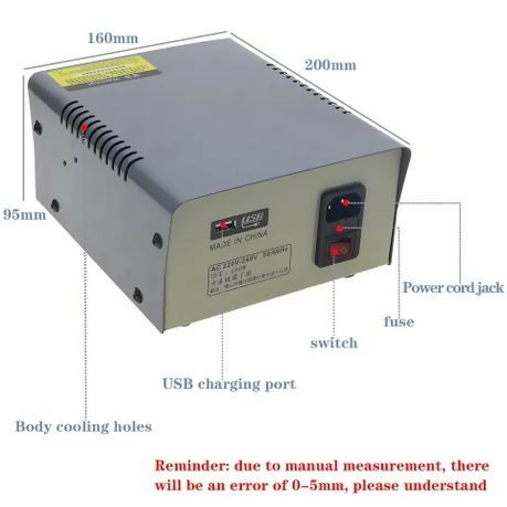 Kada Hot Air Soldering Iron Station 2018D+ 2 in1