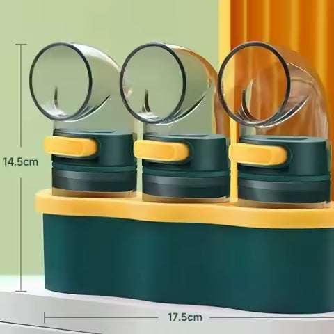 Spice Bottle Dispenser Set