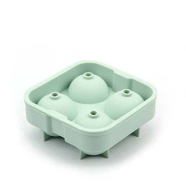 3 Piece Silicone Ice Ball Moulds 4 Slot