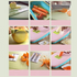 9 in 1 Multifunction Kitchen Foldable Cutting Board Chopping Block with Washing Drain Basket