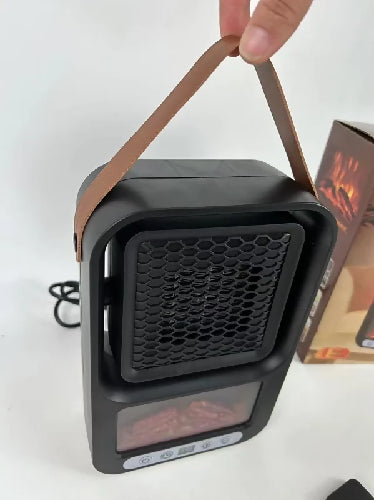 Handle Mini Fire Heater 110V 220V Table Air Warmer Electric Heater Fan