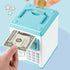 Electronic Piggy Bank with Fingerprint and Password