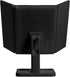 Elements Tri Fold LED Vanity Mirror, 3 Magnifications and Dimmable LED Lights, Black