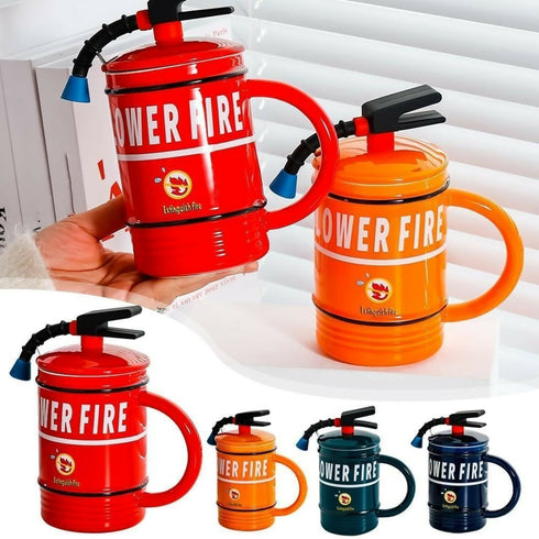 Fire Extinguisher Shaped Mug