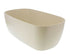 2 in 1 Bamboo Bread Bin and Wooden Cutting Board - White