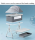 Multifunctional crib 6-level adjustable high-quality baby cradle