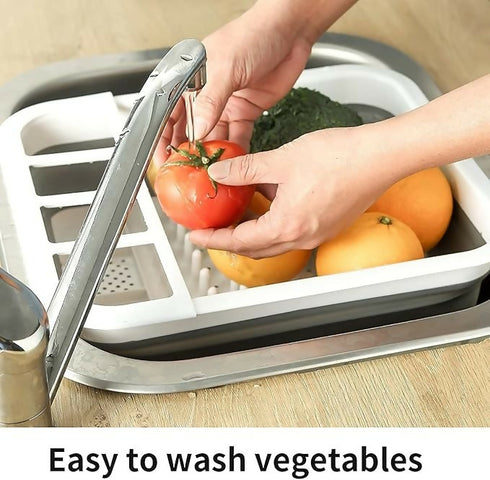 Collapsible Dish Drainer Foldable Drying Rack