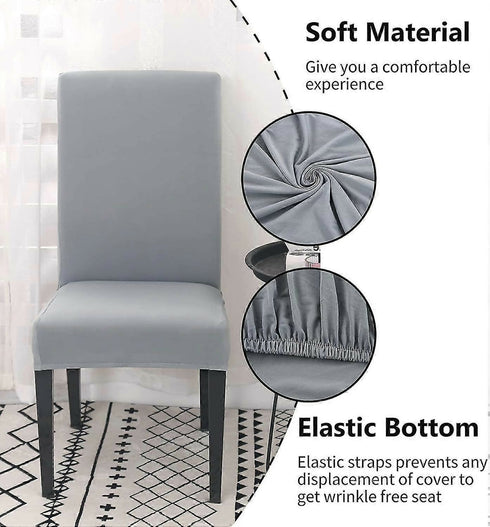 Chair Covers Slipcovers Set Of 6