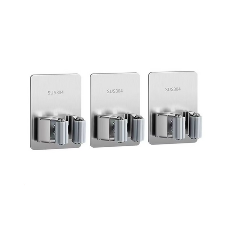 3-Pack Mop and Broom Holder Wall Mount