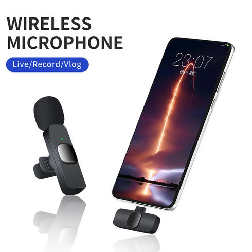 Wireless Lavalier Microphone.