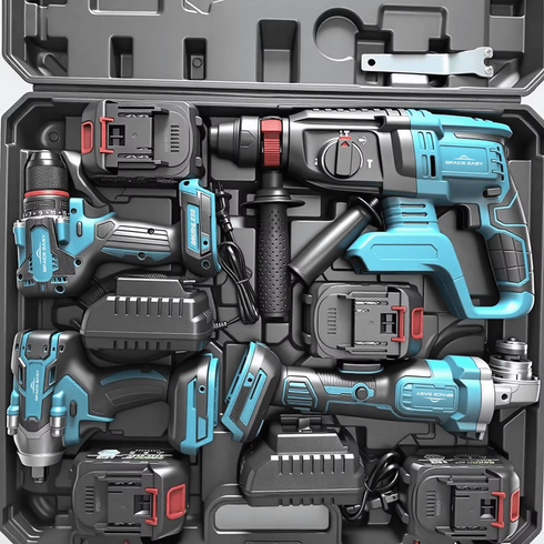 48V Tool Kit - Brushless, 4-in-1, Cordless