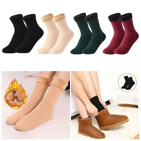 4-Piece Winter Warm Thicken Thermal Socks