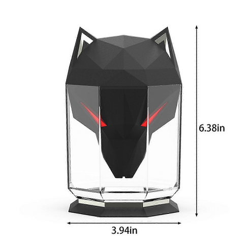 Wolf Humidifier,3D Geometry DIY War Wolf Model Heavy Humidifier