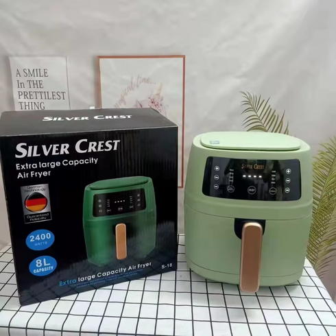 Family and Party Size 8l air Fryer Oven Silver crest air Fryer in Stock Mini Frying Small Deep Cooking Air Electric Fryers