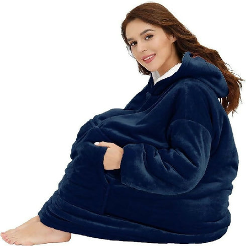 Hoodie Ultra Plush Fleece with Soft Sherpa