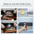 4Pcs Stainless Steel Food Storage Containers