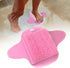 Shower Foot Scrubber Comfortable Touch Scientific Hanging Hole Type Fine Bristles Household Foot Cleaning Brush