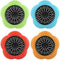 pack of 4 silicone sink strainer