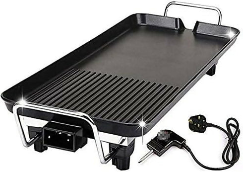 Non-Stick Plates Electric Table Top Portable BBQ Grilling Grill Indoor or Outdoor