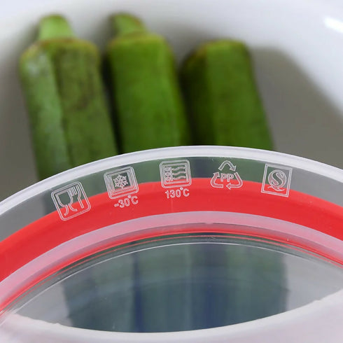 Ceramic Food Storage Bowl With Lid Pack oF 6