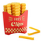 Fries Clips-12 French-Fries-Shaped Bag Clips to Seal Opened Food Packages