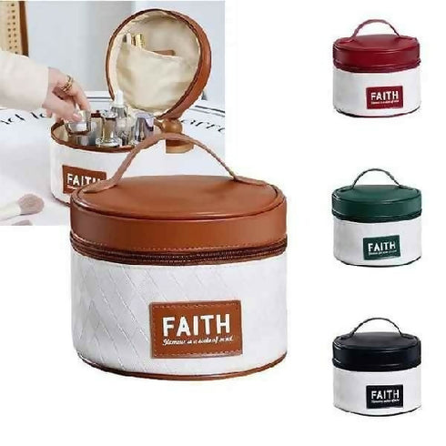 Portable Travel Toiletry Bag with Zipper