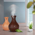 Ultrasonic Aroma Humidifier with Colour Changing LED - Brown