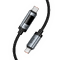 USB-C to USB-C 240W Fast Charging 1.2m Cable with OLED Display
