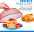 2 Piece Metal Mesh Large Table Food Protector Round Serving Covers