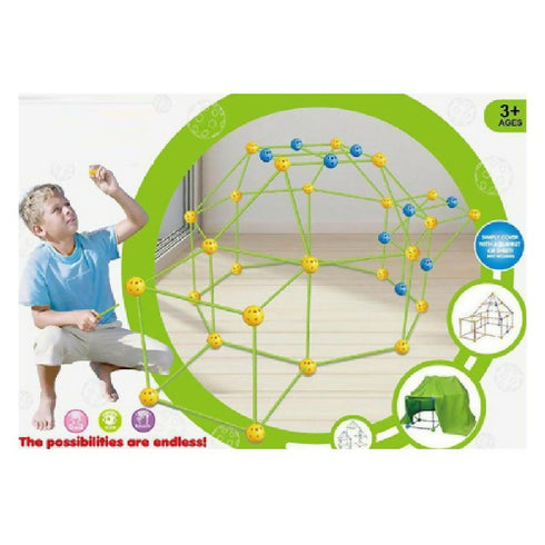 DIY Fort Kids Cabin Building Kit