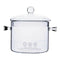 1.9L Transparent Glass Kitchen Heat-Resistant Pot