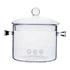 1.9L Transparent Glass Kitchen Heat-Resistant Pot