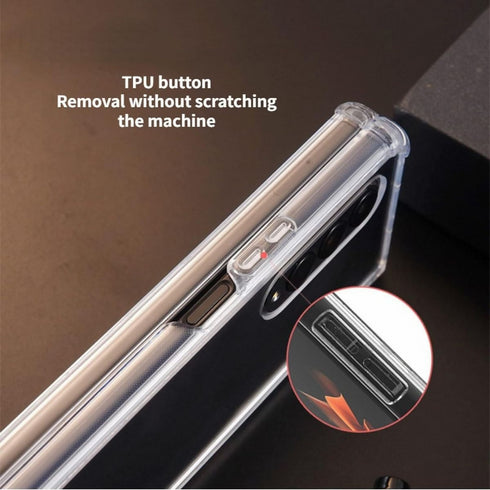 Magnetic Clear Case Compatible with Samsung Galaxy Z Fold 4