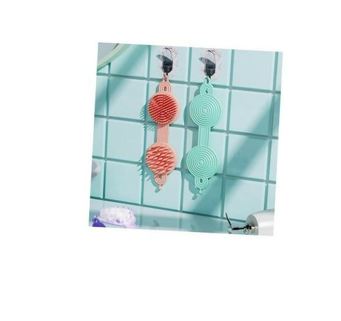 2-in-1 Double Sided Scalp Cleaning Massage Brush