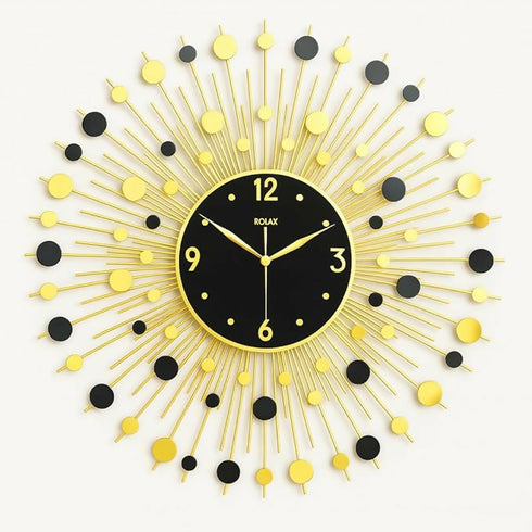 Large Modern Decorated Wall Clock
