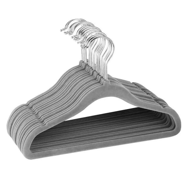 Velvet Baby And Kids Hangers 20 Pack