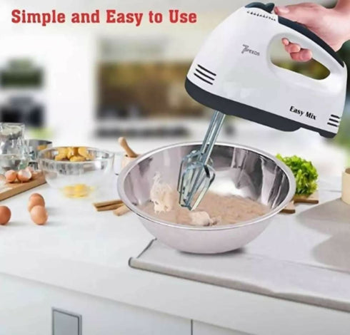 7 Speed Hand Mixer with 4 Pieces Stainless Blender