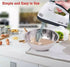 7 Speed Hand Mixer with 4 Pieces Stainless Blender