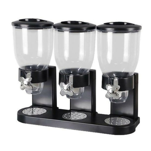 Dry Food Dispenser - Black
