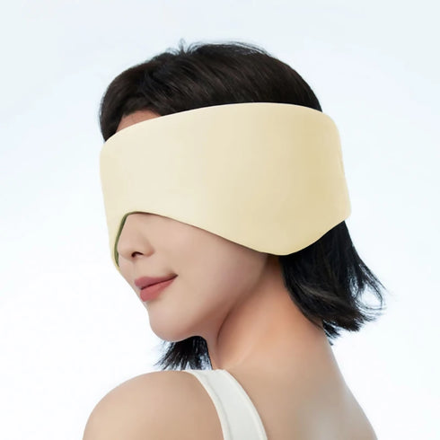 Double Sided Ice Wire Soundproof Warm and Cool Earmuffs Sleep Eye Mask