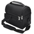 Portable Lunch Bag Double Insulated Cooler Bag Tote Bag Outdoor Activities - Black