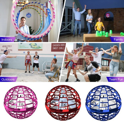 Hand Control Flying Spinner Ball