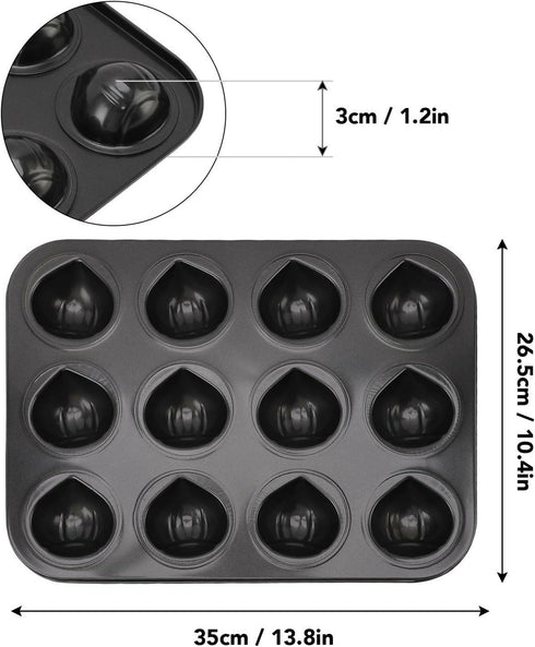 ZJ-005 12-Hole Chestnut Baking Pan