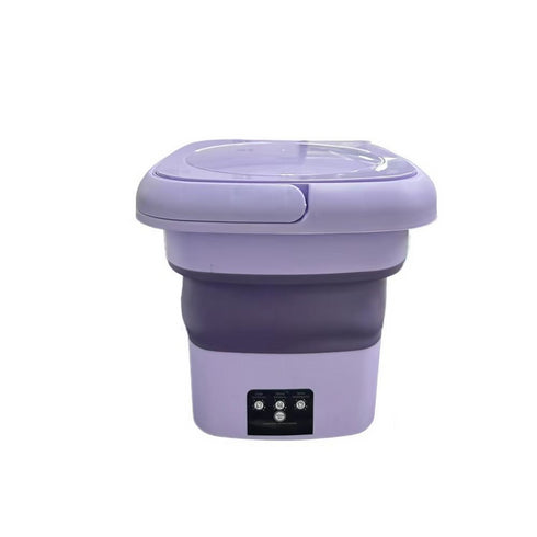 6L Foldable Washing Machine- Purple