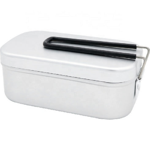 Aluminum Camping Lunch Box, Insulated Snack Box Reusable. (1.5L)