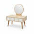 Tabletop Vanity Mirror with Drawer Storage Small Dressing Organizer-7019