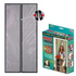 Magic mesh hands-free screen door