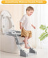 2 in 1 Toddler Toilet Seat and Step Splash Guard