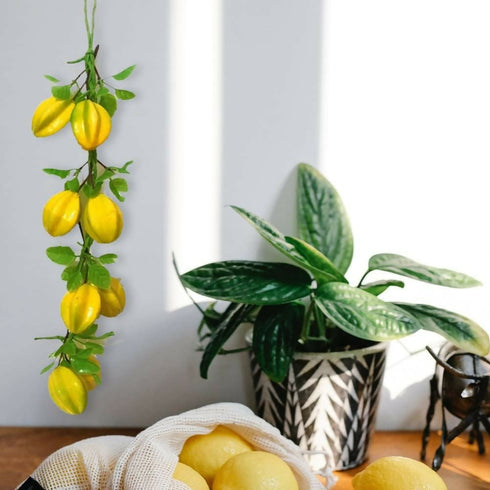 Carambola Garland Realistic Fake Fruit Hanging