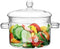 Glass Pot for Cooking on Stove